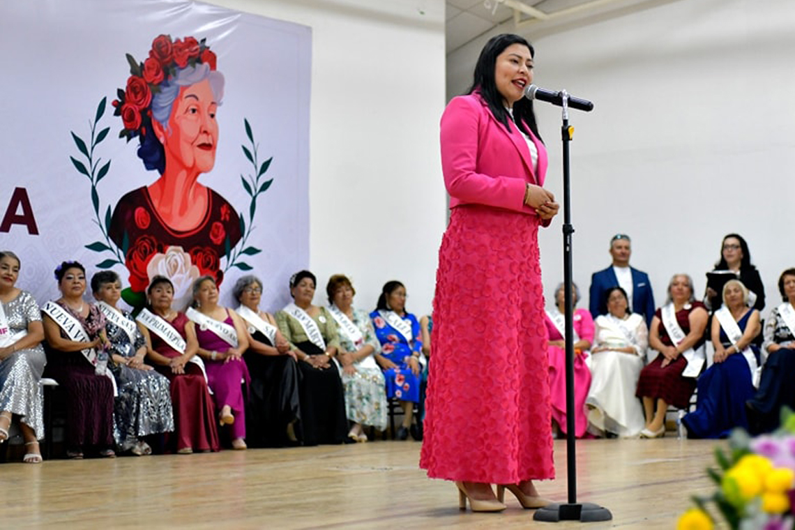 Boletín 027.- DIF Chalco celebra el Primer Certamen Reina de la Primavera para Adultas Mayores